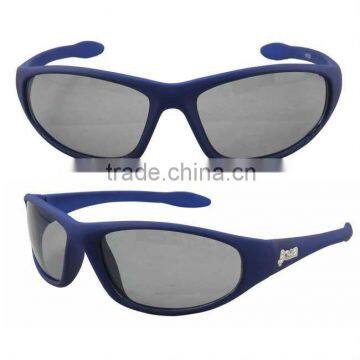 Cool Eyewear Men's Bike Rimmed Elastic Sunglasses 100% UV400 Blue