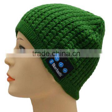 Factory Wholesale Price Custom Logo Bluetooth Earflap Hat With Headphone