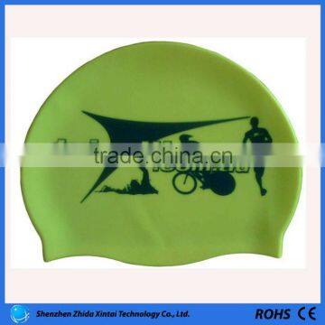 factory direct sales silicone ear protection swim cap