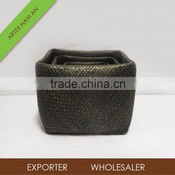 Wholesale Handmade Storage Basket weaving in Vietnam