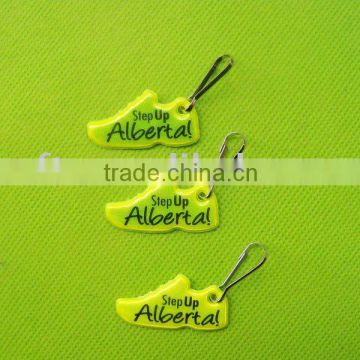 reflective zipper puller