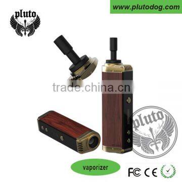 wooden vapor box mod 2016 ceramic baking ceramic heating element dry herb vaporizer