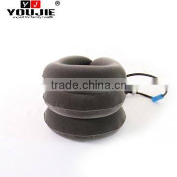 China Supplier Flannel Medical PVC Adjustable Cervical Neck Traction Device photo-4