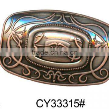 fashion western plate buckle