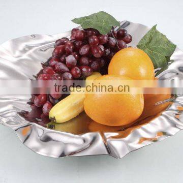 wholesale metal fruit serving tray decoration