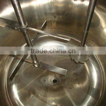 Body Lotion Making Vacuum Emulsifying Mixer photo-3