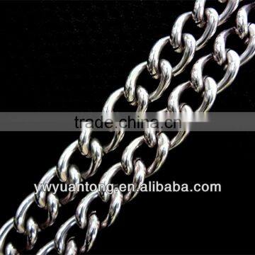 Fashion Bag Accessory aluminum chains wholesale