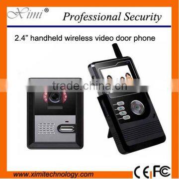 Wireless video door phone video peephole door camera 3.5 inch color video door phone intercom