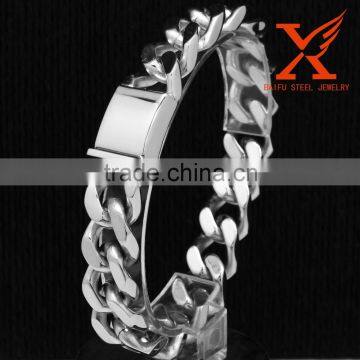 High Quality Simple Design Stainless Steel Cuff Bracelet Jewelry Bracelet photo-2