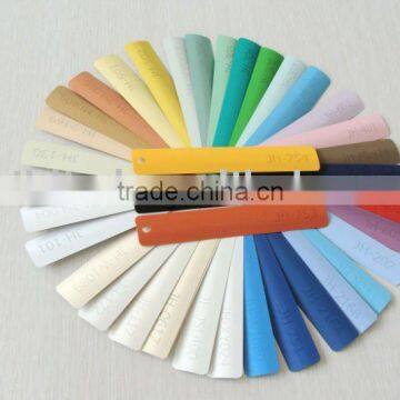 Plain color aluminum slats of various specification