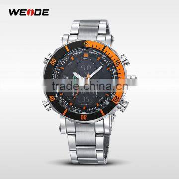 WEIDE Watches Stainless Steel Japan Movt China Suppliers Analog Quartz Casual Clock Men Fashion Sports Watch photo-2