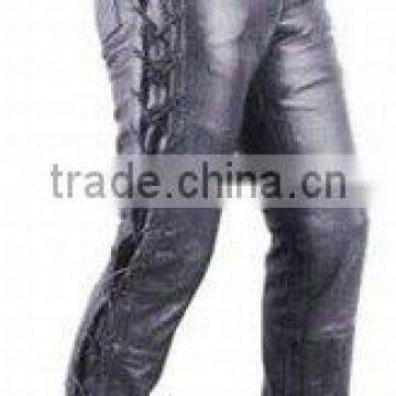 Leather Motorbike Pants