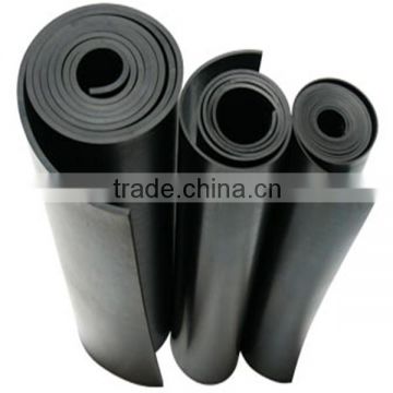 Chemical and abrasion resistant rubber sheet