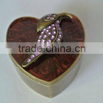 Bird Jewerly gift box in LOVE design