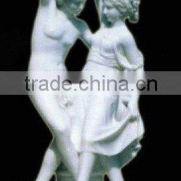 Dance Love couple classic stone statue DSF-CD017