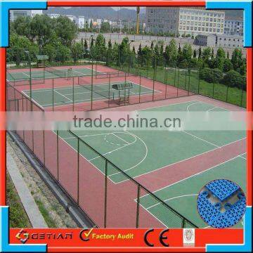 easy installation basket ball court on sale