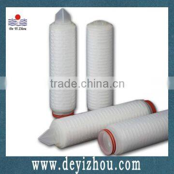 Suzhou factory Multi-layer polypropylene pleated filter cartridge