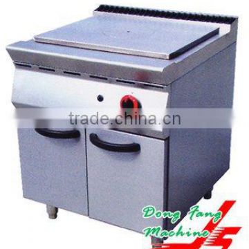 Vertical gas Griddle(Flat plate),gas french hot-plate with cabinet