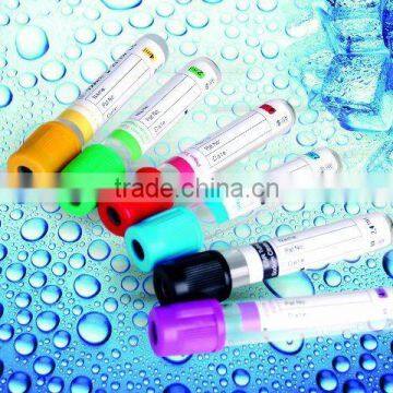 disposable medical vacuum blood collection tube