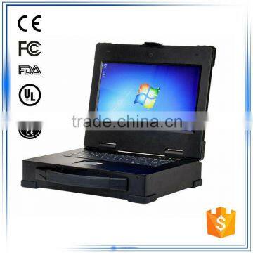 15.6 "LCD i7 CPU Z77 Chipset 4G RAM One half-size Expansion slot 500G Harddisk rugged laptop