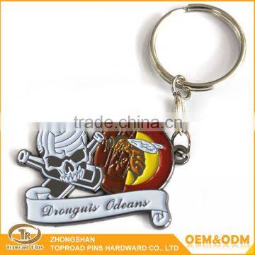 2016 Wholesale promotional souvenir craft custom metal keychain