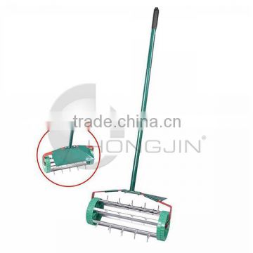 Manual Carbon Steel Metal Garden Lawn Scarifier