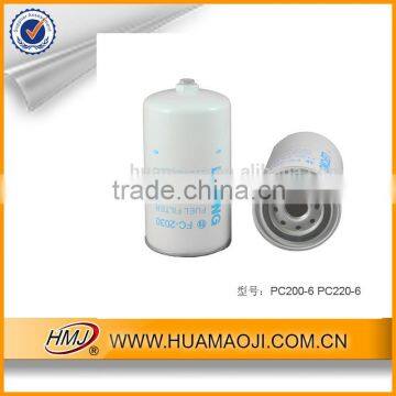 High quality filter fuel for excavatorsPC220-6