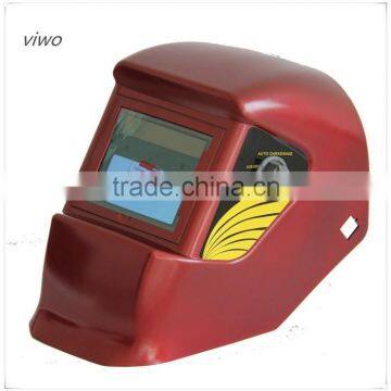 Red Power Auto Darken Welding Helmet hard hat welding helmet shine welding helmets