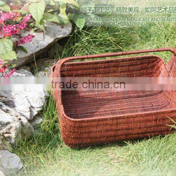 Natural Rattan Woven Fruits Basket photo-3