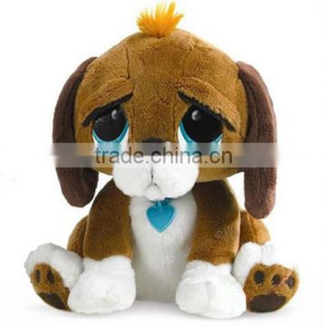 2012 plush dog, hot selling promotional toy