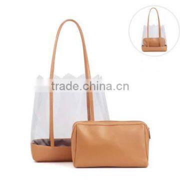 Candy color shoulder bag