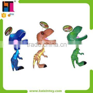 Plastic 9 Inch Standing Realistic Dinosaur