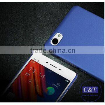 C&T Customized Black Rubberized Hard Plastic Skin Case Back Cover for Vivo X5Pro photo-6