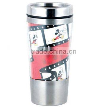 stainless steel coffee mug