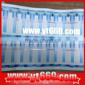 Bond paper printing anti-counterfeit sticker for wine