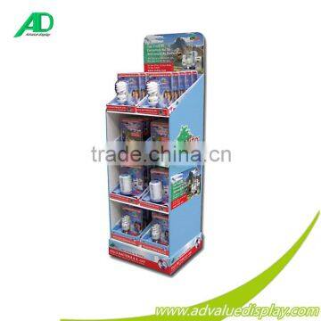 Floor POS Paper Display Stand for Kertas Paper