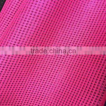 Glitter Mesh PU Synthetic Leather for Shoes usage