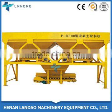 Professional manufacturer PLD800 electric beton batching machine on sale