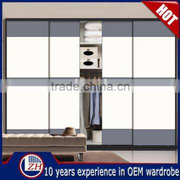 latest shutter bedroom wardrobe sliding door design