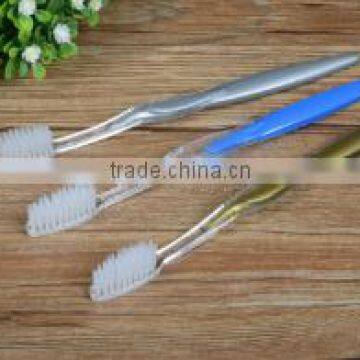 2016 Chinese wholesale disposable finger toothbrush for adults