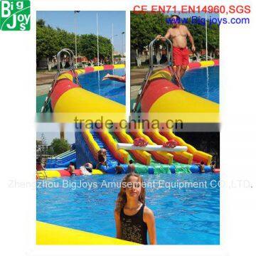 2014 New Design inflatable inflatable slide water park for sale