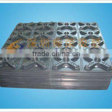 6large square shaped thick Plastic vacuum formed pallet.