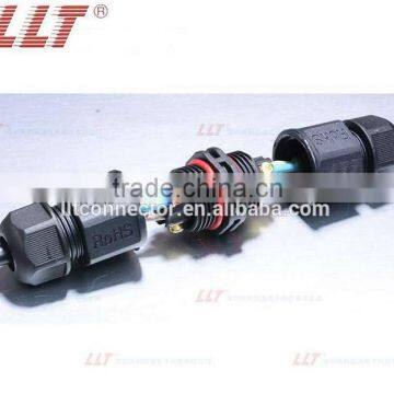 3 Poles Field Installable Screw Terminal Cable Coupler Led Light Connector photo-3