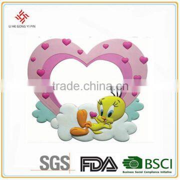 Heart Shaped Pvc Photo Frame