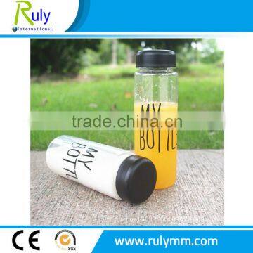 Plastic milk bottle, BPA free water bottles for milk