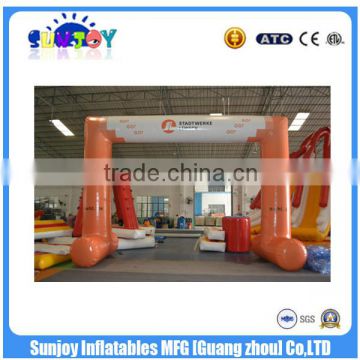 SUNJOY 2016 new designed advertisement decoration inflatable arch for sale