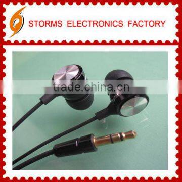 Hot Selling Cheapest Metal head phones&earbud For iphone