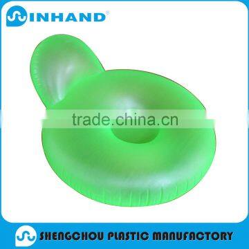 promotional Frosted Neon Inflatables inflatable seat cushion, water sofa float, home sofa
