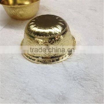 High Quality Golden Bowl Metal Arts & Crafts,die casting plating process