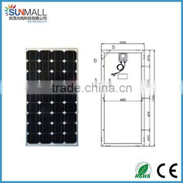 260W Mono Glass Poly For Plant Glass For Solar Panel